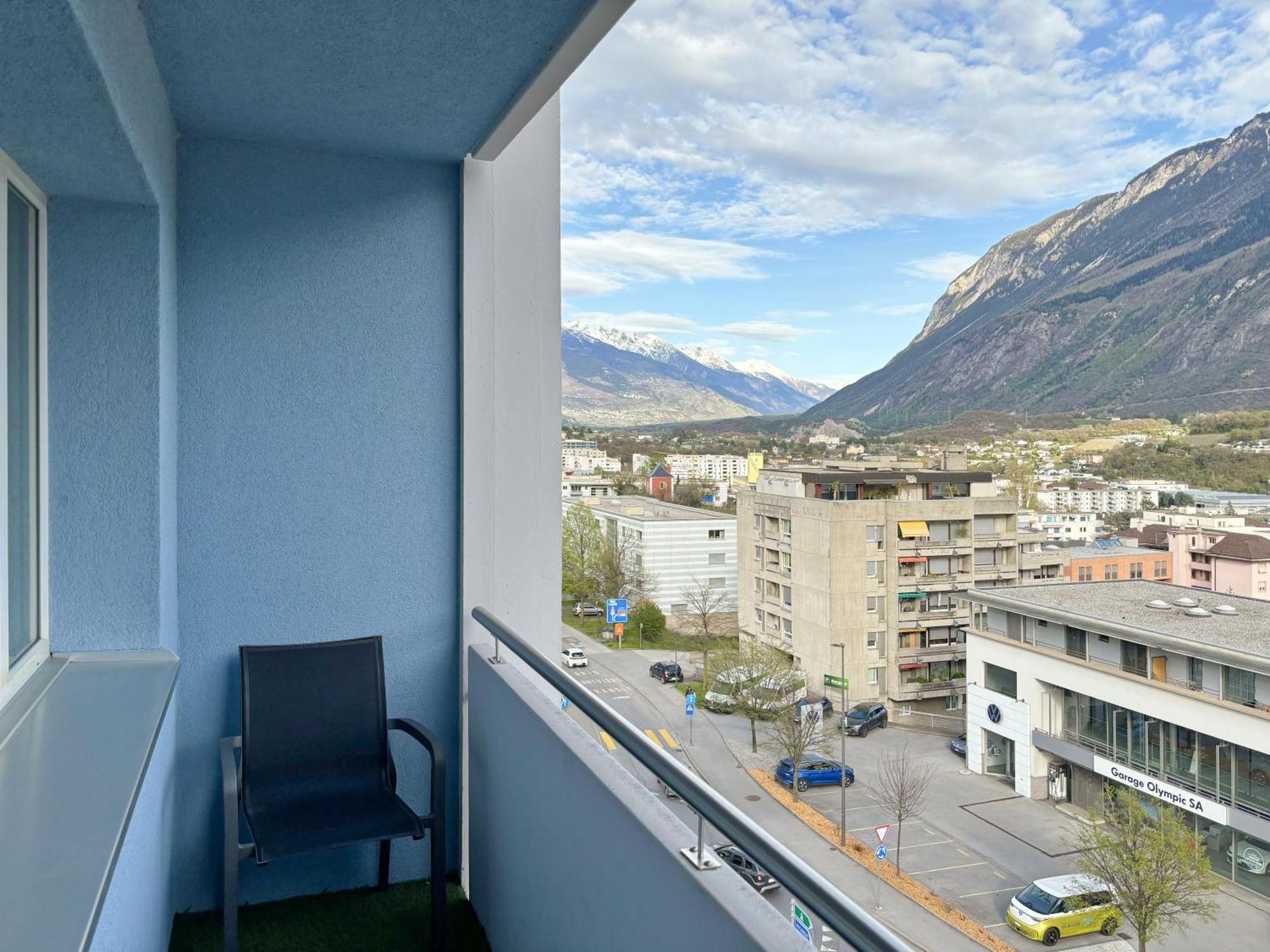 Nonanteneuf Appart Hotel Sierre - Contactless Check-In מראה חיצוני תמונה