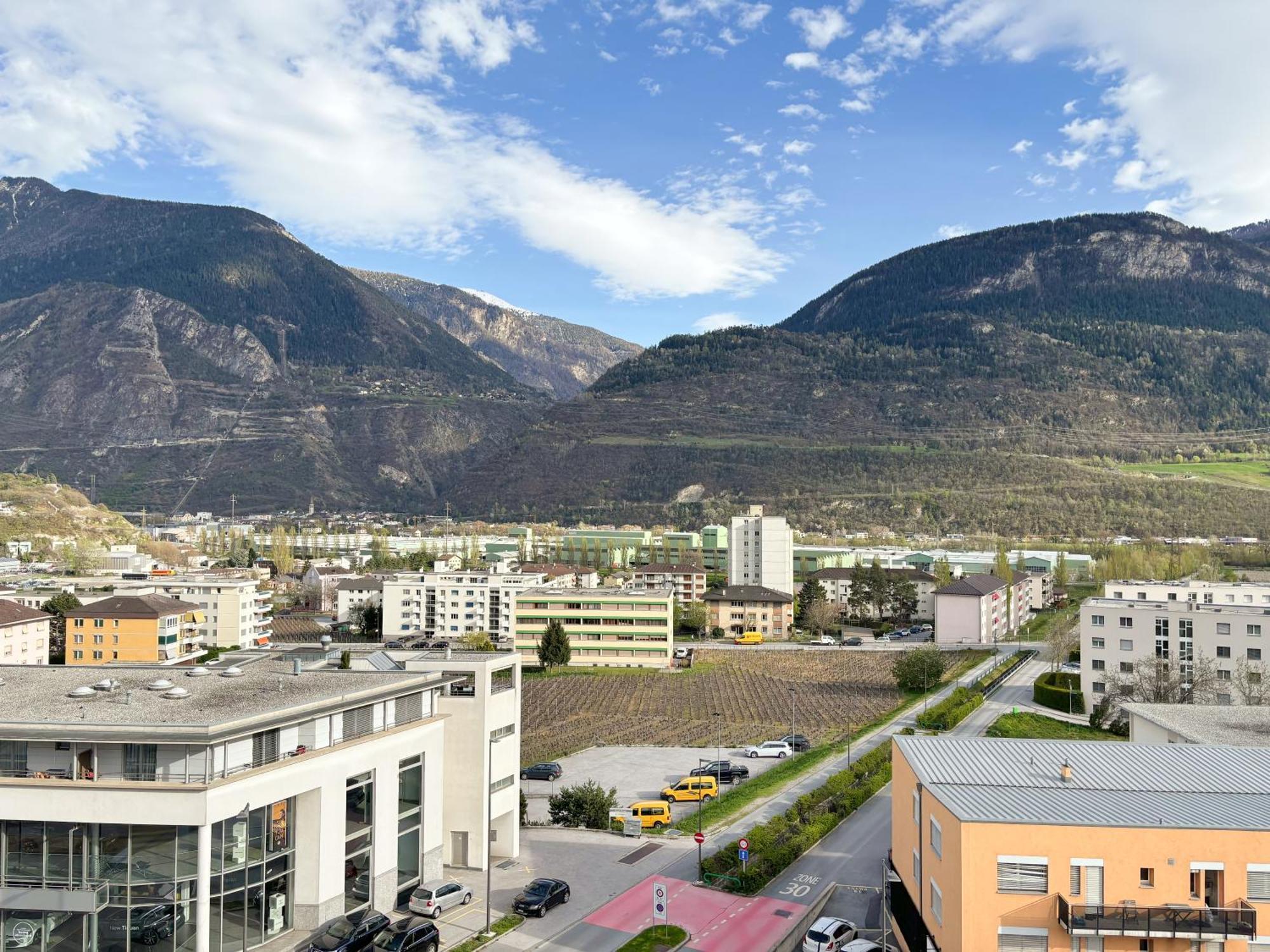 Nonanteneuf Appart Hotel Sierre - Contactless Check-In מראה חיצוני תמונה